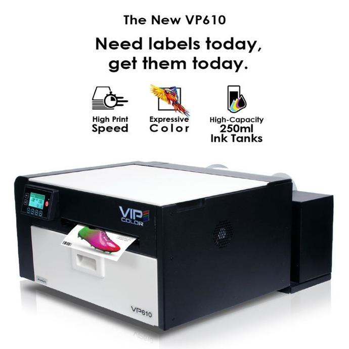 VIPColor VP610 On-Demand Color Label Printer