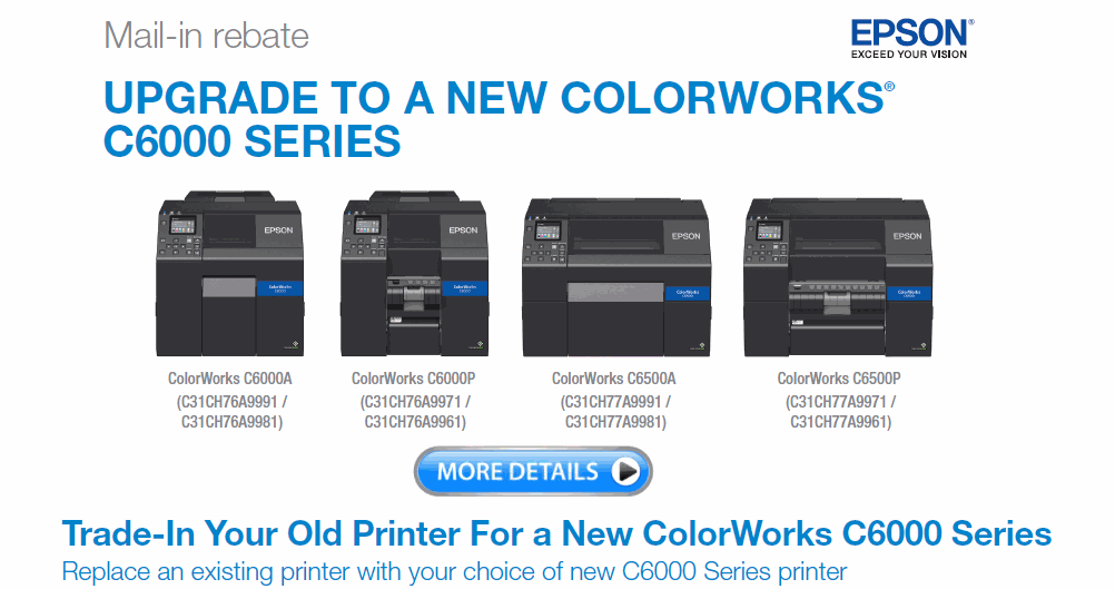 EPSON REBATE TRADE-IN PROMOTION