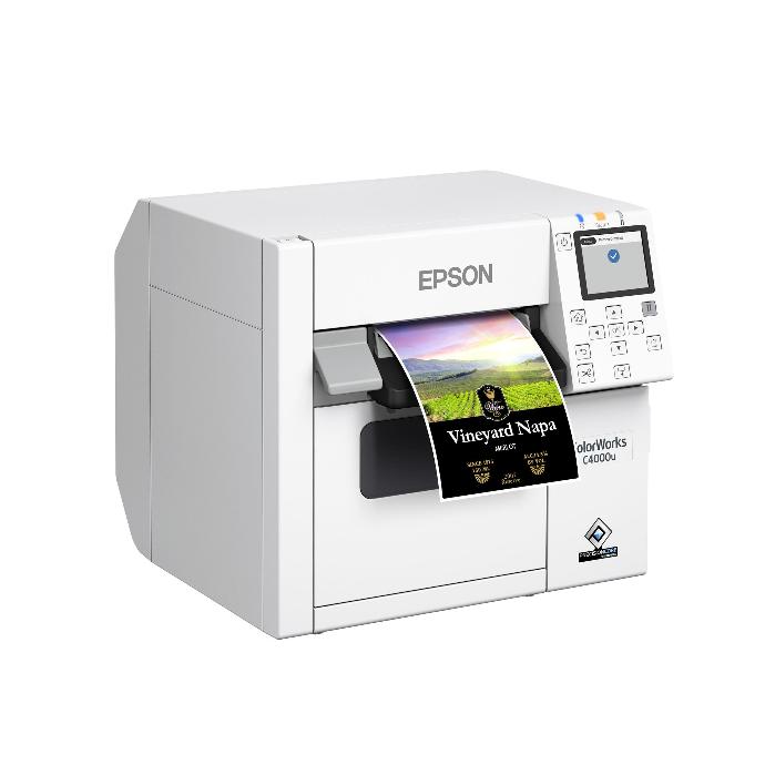 Epson ColorWorks C4000 Food Prep Meal Prep Food Processing Color Label Printer