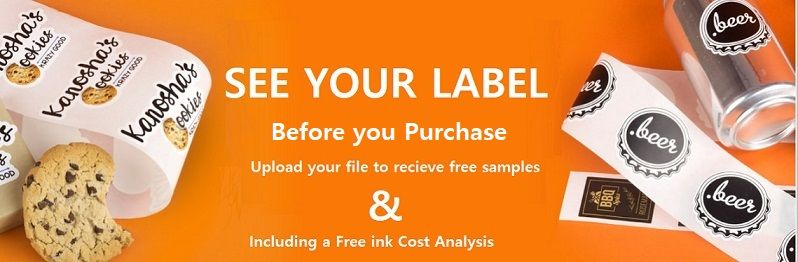 See Your Label Printer work with Free Sample Labels