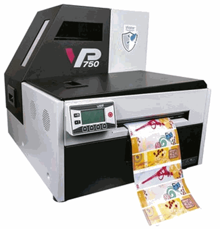 VIPColor VP750 On-Deman Color Label Printer