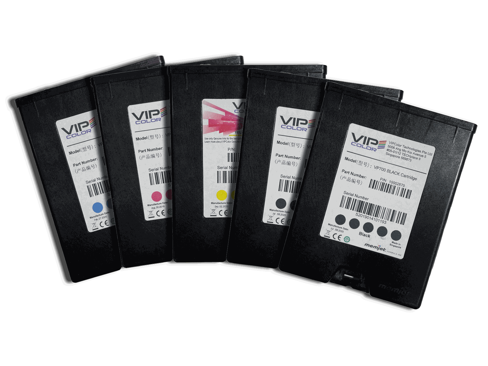 VIP Color Label Printer Inks
