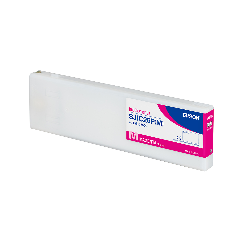 Epson ColorWorks C7500 Ink Magenta-Matte C33S020616 SJIC26P(M) TM-C7500 Series