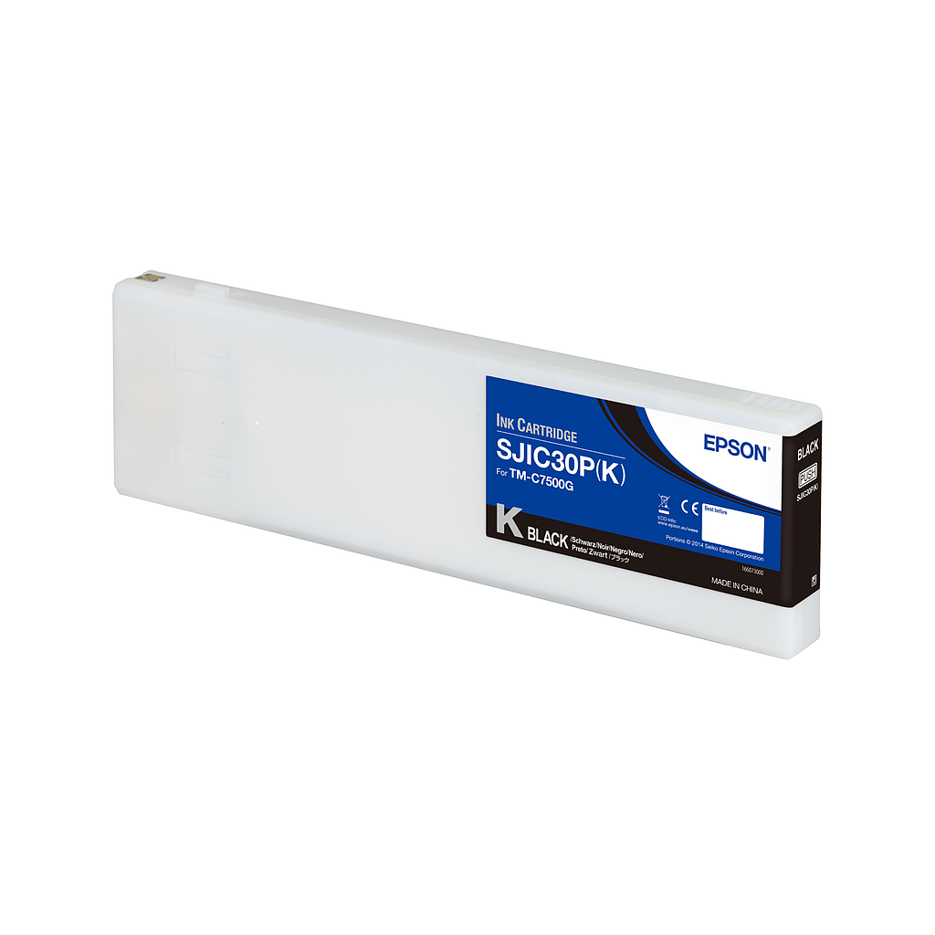 [C33S020635] Epson ColorWorks C7500G Ink Black Gloss C33S020635 SJIC30P(K) TM-C7500G
