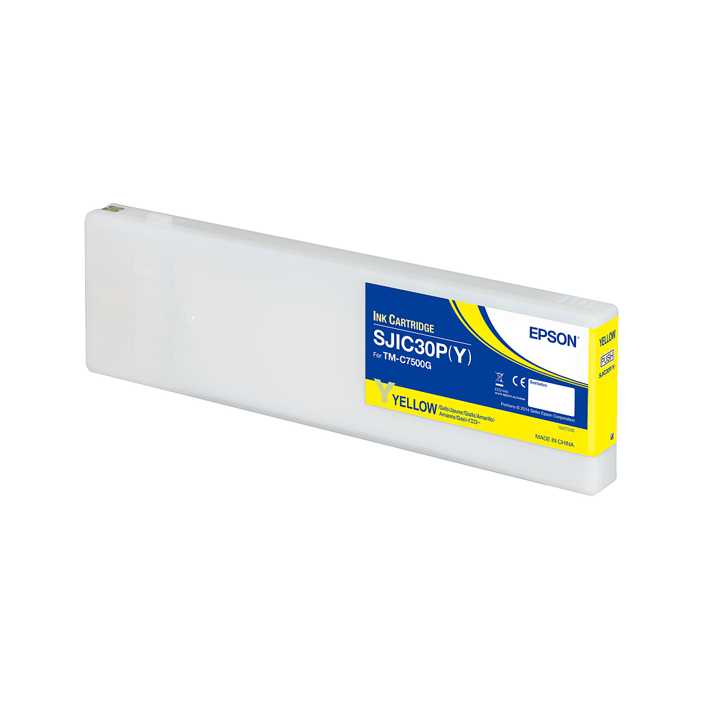 [C33S020638] Epson ColorWorks C7500G Ink Yellow-Gloss C33S020638 SJIC30P(Y) TM-C7500G