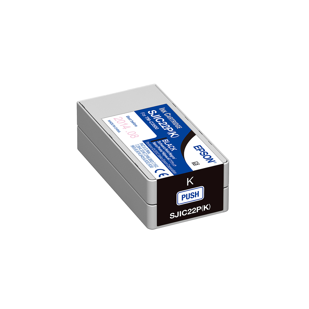 Epson ColorWorks C3500 Black Ink Cartridge C33S020577 SJIC22P(K)