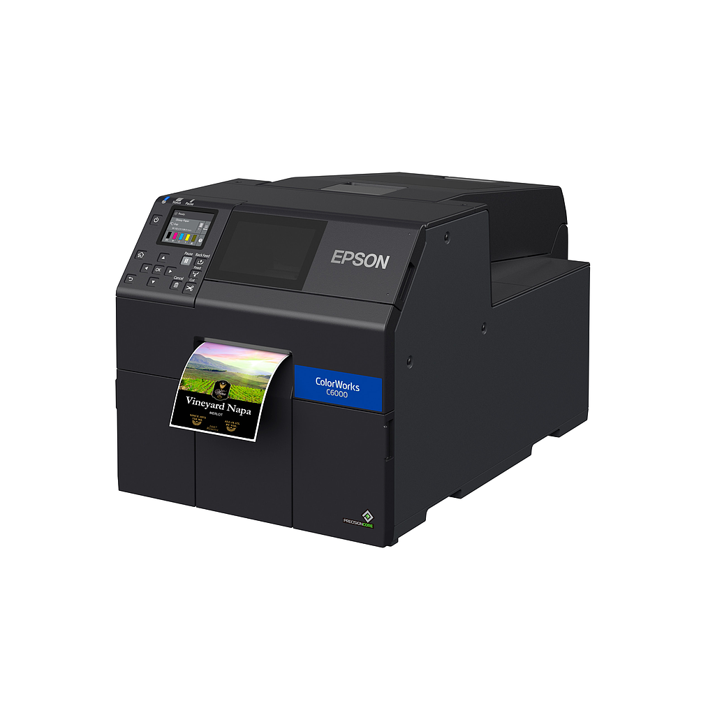 [C31CH76A9981] Epson ColorWorks C6000A {Matte} (CW C6000A C31CH76A9981) 4" Color Label Printer Auto-Cutter