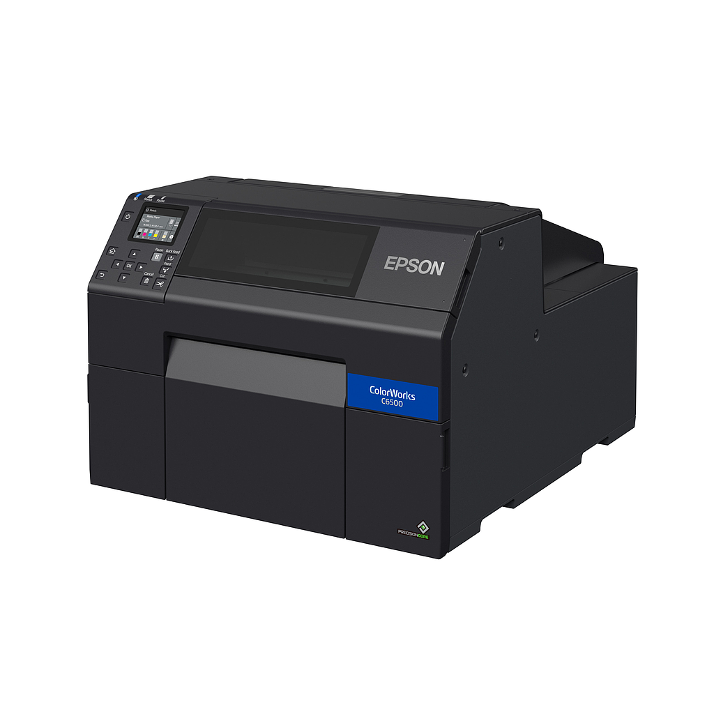 Epson ColorWorks C6500A {Matte} (CW C6500A C31CH77A9981) 8" Color Label Printer Auto-Cutter