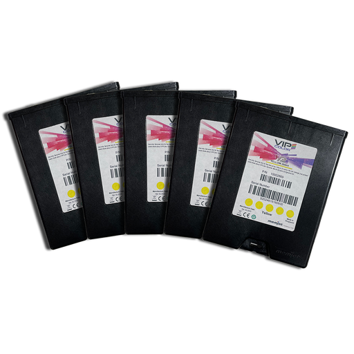 VIPColor VP-700-AS11A YELLOW INK(Y) 5 PACK CARTRIDGE (VP610/VP700)
