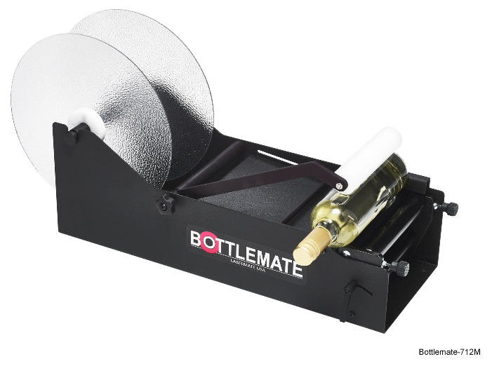 BOTTLEMATE-712M Manual Bottle Label Applicator