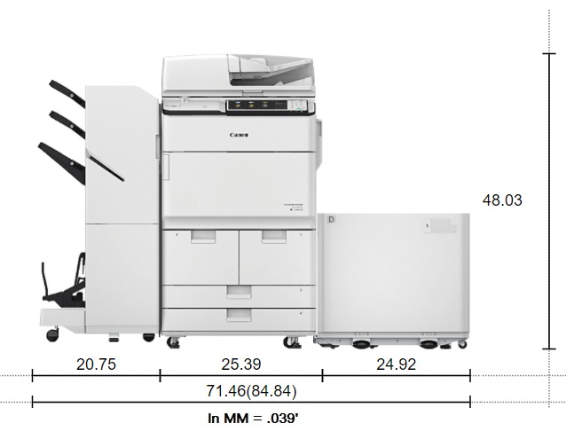 CANON ADVANCE 6555i II ImageRUNNER [0295C029AA] (55ppm)
