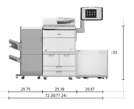 CANON ADVANCE 8505i ImageRUNNER [0192C002AA] (105ppm)