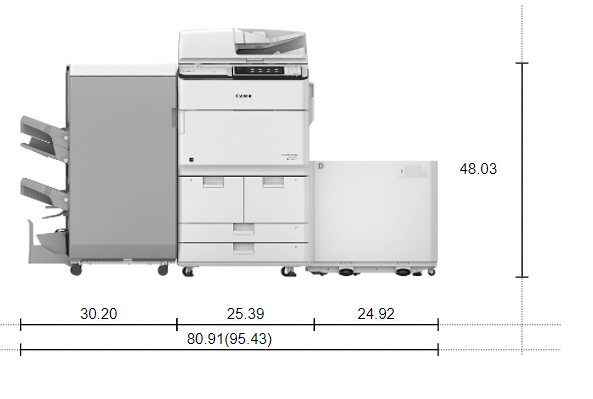 CANON ADVANCE 8585i II ImageRUNNER [0196C012AA] (85ppm)