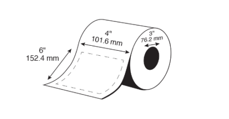[C60MD003] 4" x 6"epson Premium Matte Labels (C6000/C7500 Series) (3"CORE/8"OD)