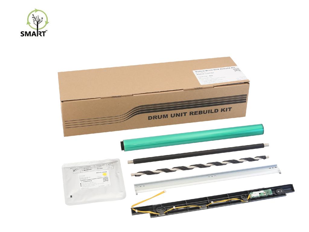 Konica Minolta A85Y08D Yellow Imaging Unit Rebuild Kit