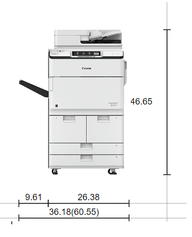 Canon ADVANCE DX 8705i imageRUNNER [4083C003AA] (105 ppm)