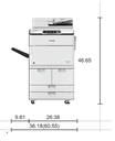 Canon ADVANCE DX 8705i imageRUNNER [4083C003AA] (105 ppm)