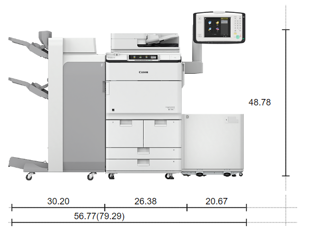 CANON ADVANCE DX 8705i imageRUNNER [4083C003AA] (105 ppm)