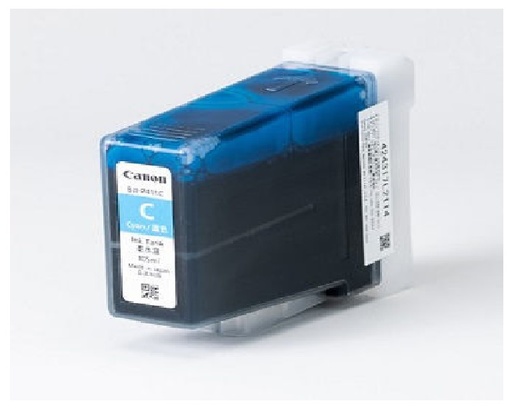 Genuine Canon 4845B002AA BJI-P411C Cyan Ink Tank (105ML) (CX-G6400)