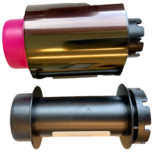 [2495C002AC] Genuine Canon 2495C002AC IXR-YMCK Ymck Thermal Ribbon (SINGLE SIDE PRINTING: 500 CARDS / ROLL) (IX-R7000)