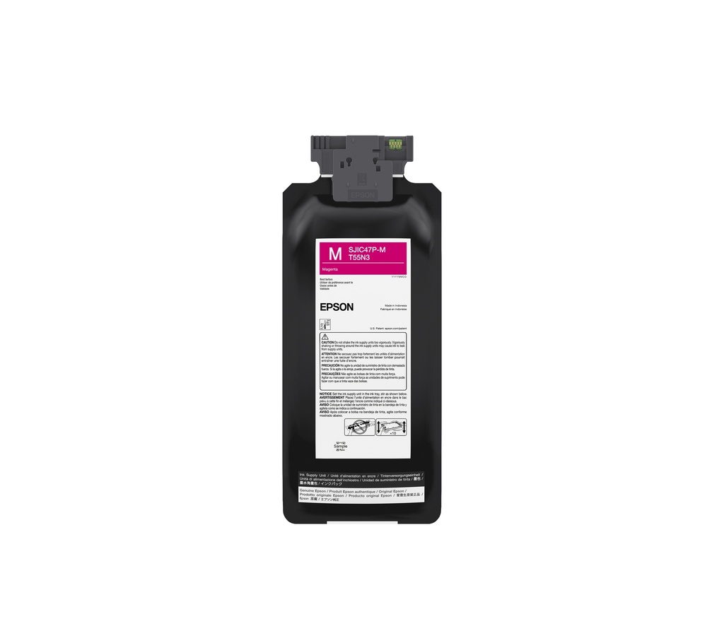 [C13T55N320] Epson ColorWorks C8000 Ink Magenta 480ml (C13T55N320/SJIC47P(M)/T55N3)