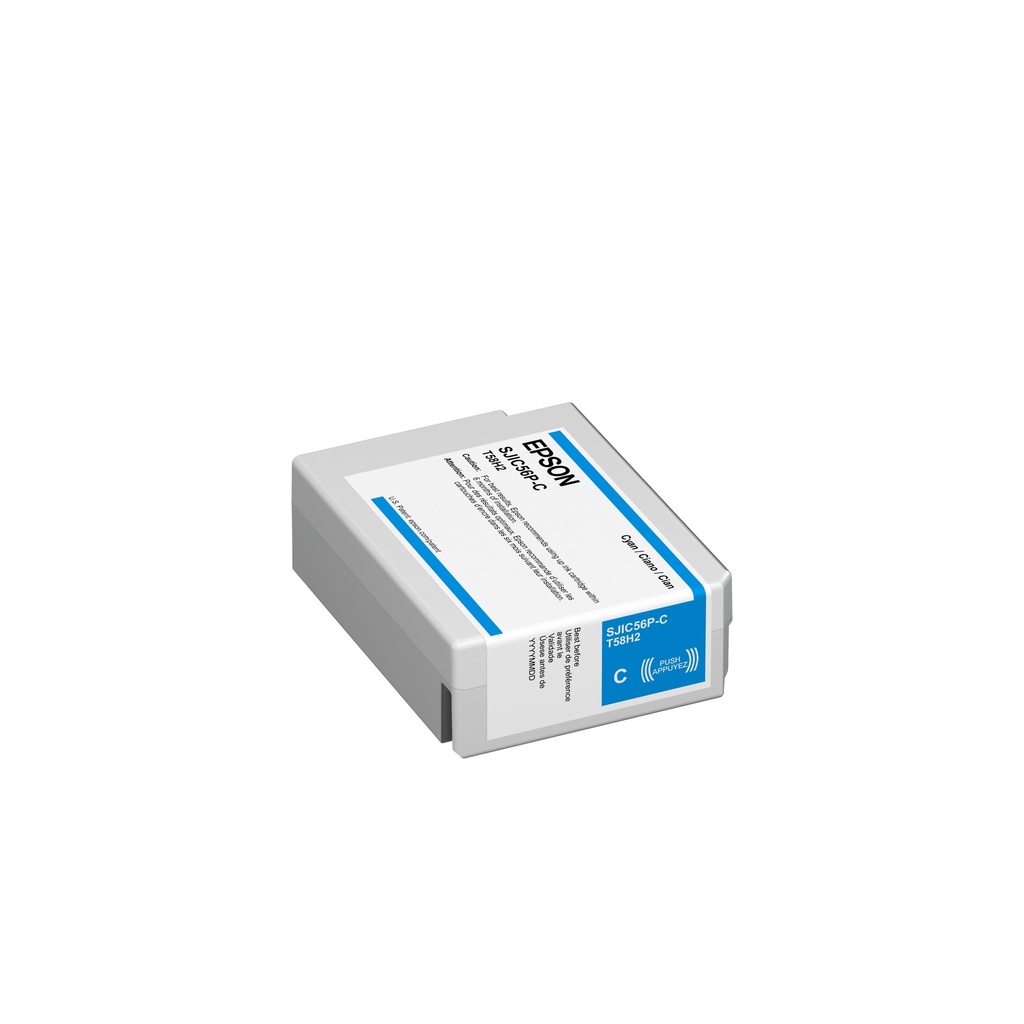 [C13T58H220] Epson ColorWorks D3800 Cyan Ink Cartridge C13T58H220 SJIC56P-C