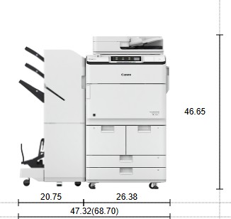 CANON imageRUNNER ADVANCE DX 6765i [4018C003AA] (65ppm)