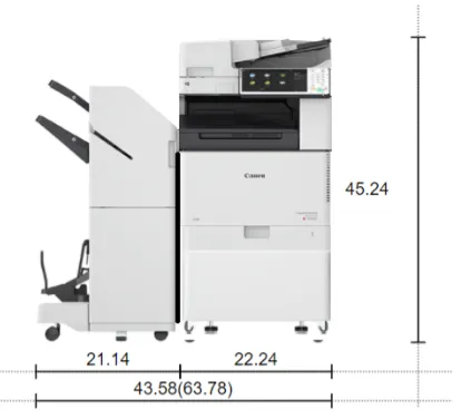 Canon imageRUNNER ADVANCE DX 4845i [5530C002AA] (45 ppm)