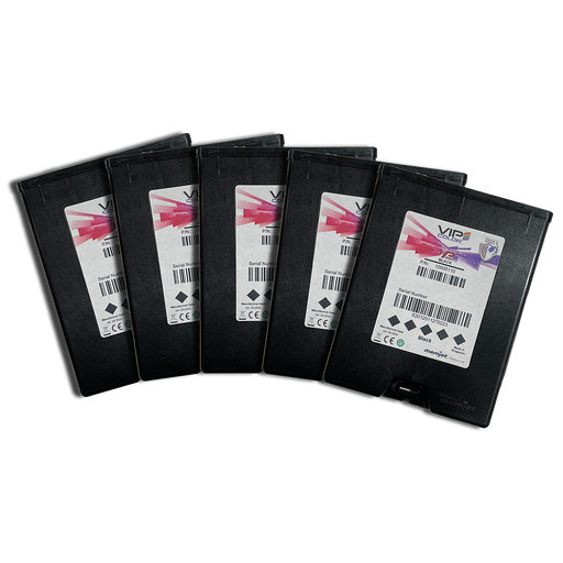 [VP-650-AS05A] VIPColor VP-650-AS05A BLACK INK CARTRIDGE (K) - 5 PACK  (VP550/VP650)